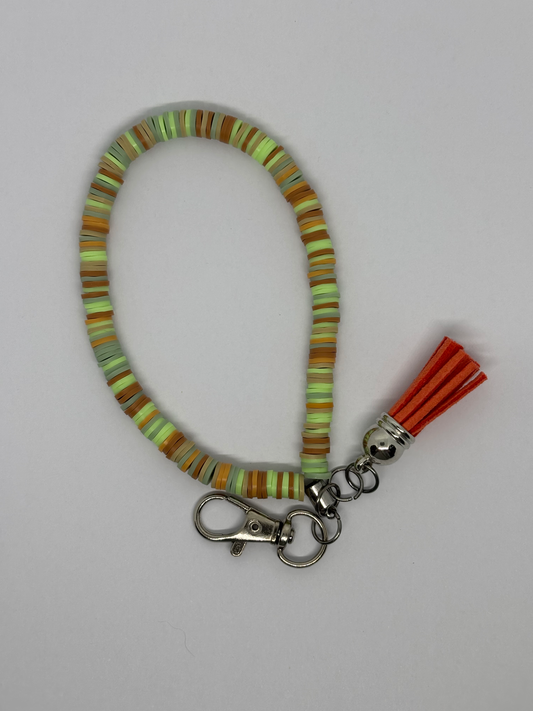 Colourful Wristlet Keyring