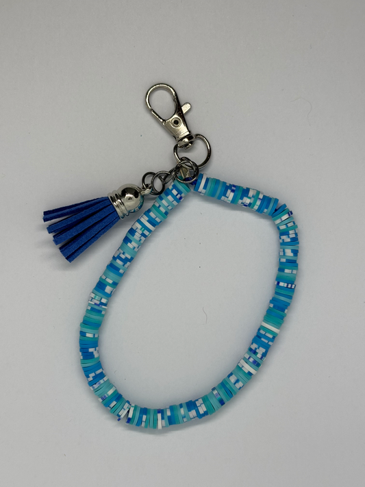 Colourful Wristlet Keyring