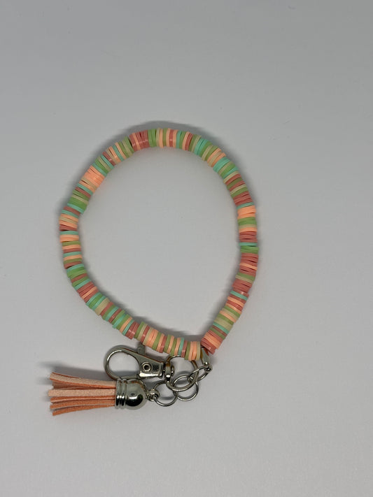 Colourful Wristlet Keyring