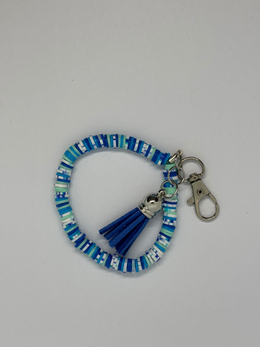 Colourful Wristlet Keyring