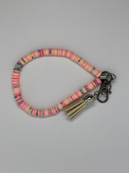 Colourful Wristlet Keyring