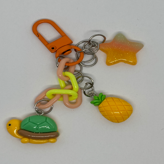 Tropical Vibes Keychain