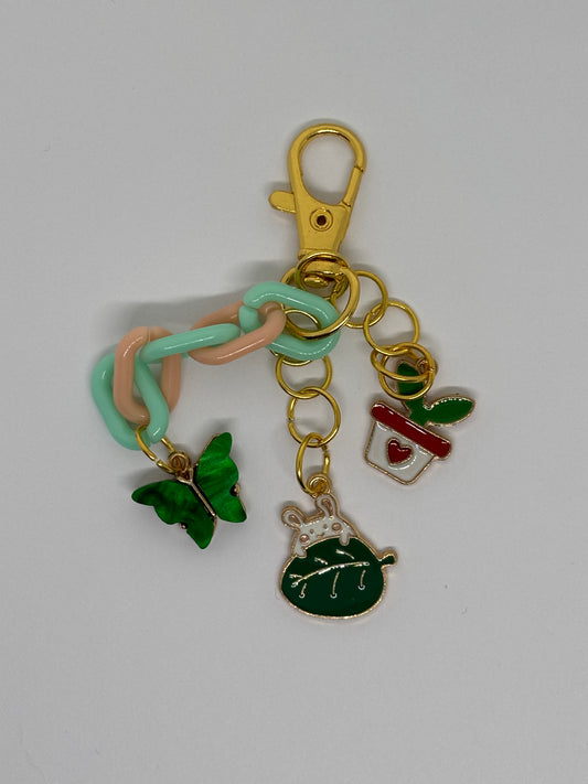 Garden Friends Keychain