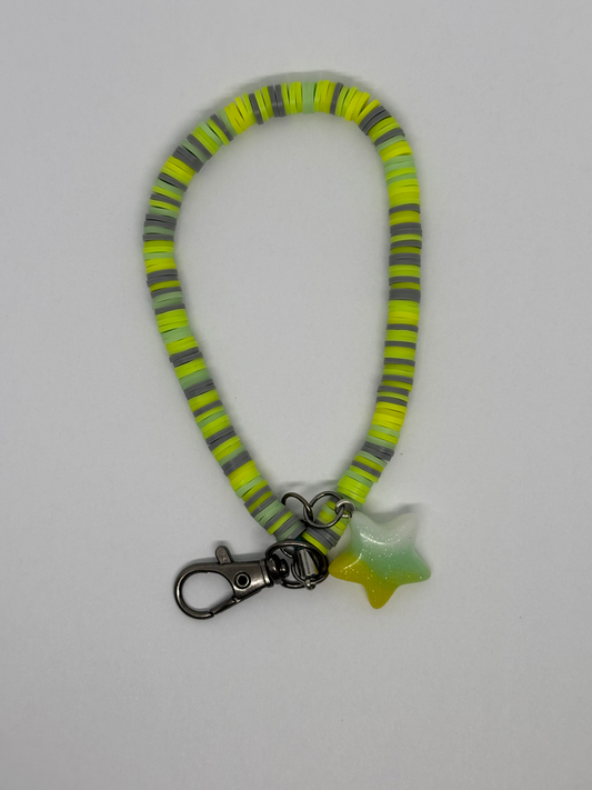 Colourful Wristlet Keyring