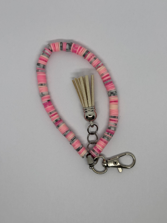 Colourful Wristlet Keyring