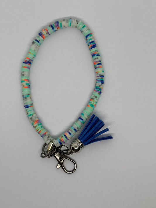 Colourful Wristlet Keyring