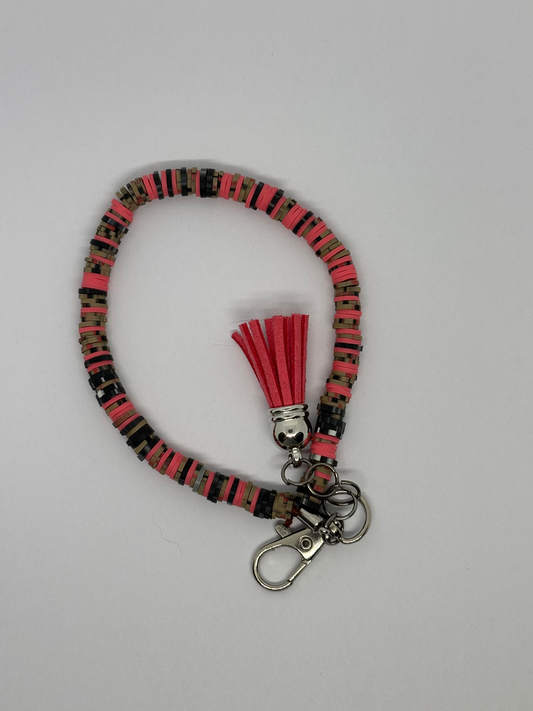 Colourful Wristlet Keyring