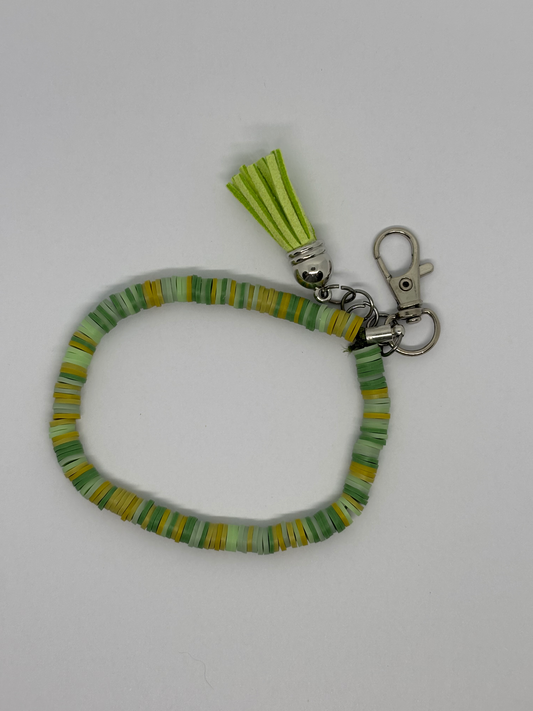 Colourful Wristlet Keyring