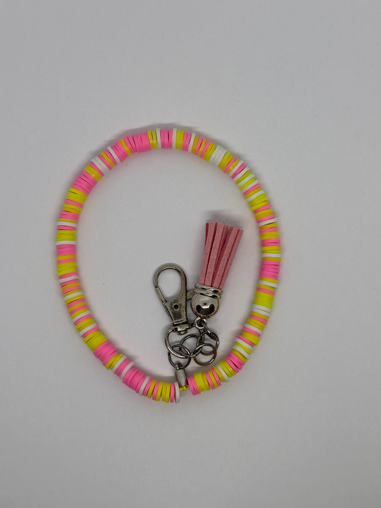 Colourful Wristlet Keyring