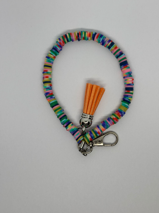 Colourful Wristlet Keyring