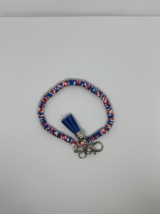 Colourful Wristlet Keyring